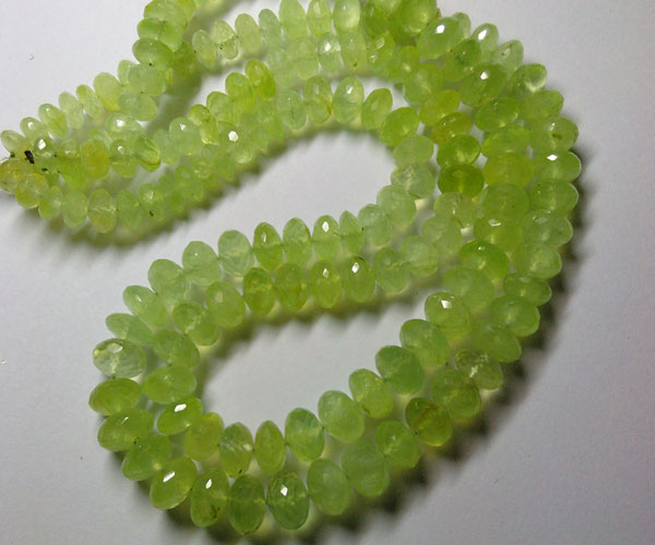 Prehnite Faceted Roundell